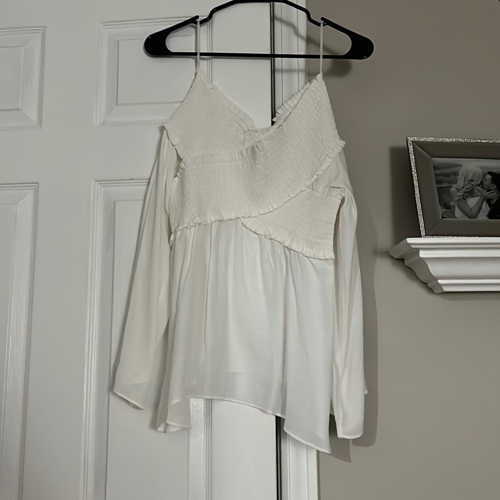 Vici Off Shoulder White Top
